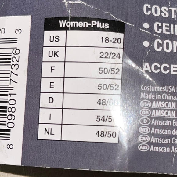 Halloween Plus Size 18/20 Women’s Cat Costume- PurrVocative Kat - Picture 6 of 7